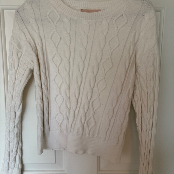 White philosophy knitted sweater - Picture 1 of 3